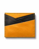 Leatheo Minimal Leather Card Holder – Two Tone
