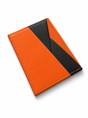 Leatheo Minimal Leather Card Holder – Two Tone