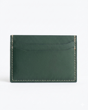 Leatheo Minimal Leather Card Holder – Forest Green