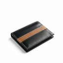 Leatheo Noir Stride Bifold Wallet – Contrast Edition