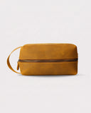 Leatheo Royal Leather Dopp Kit — Caramel brown