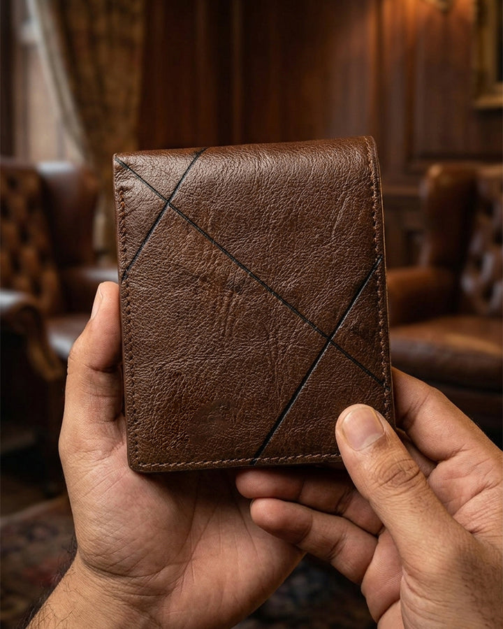 The Geometric Artisan Bifold – Coffee Bean