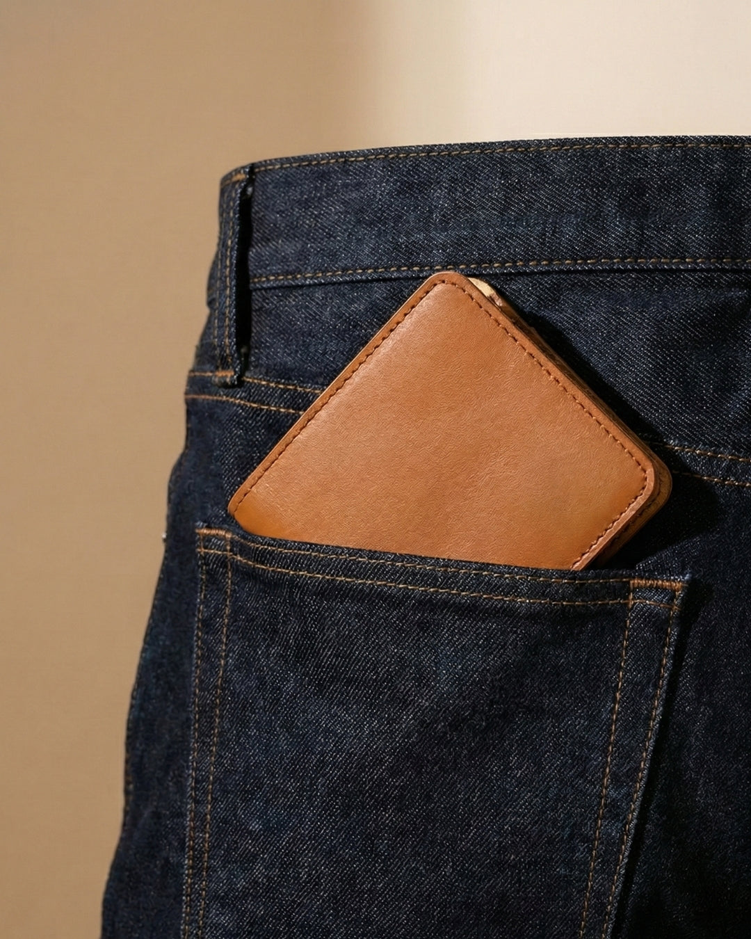 Leatheo Classic Bifold Wallet – Tan Brown