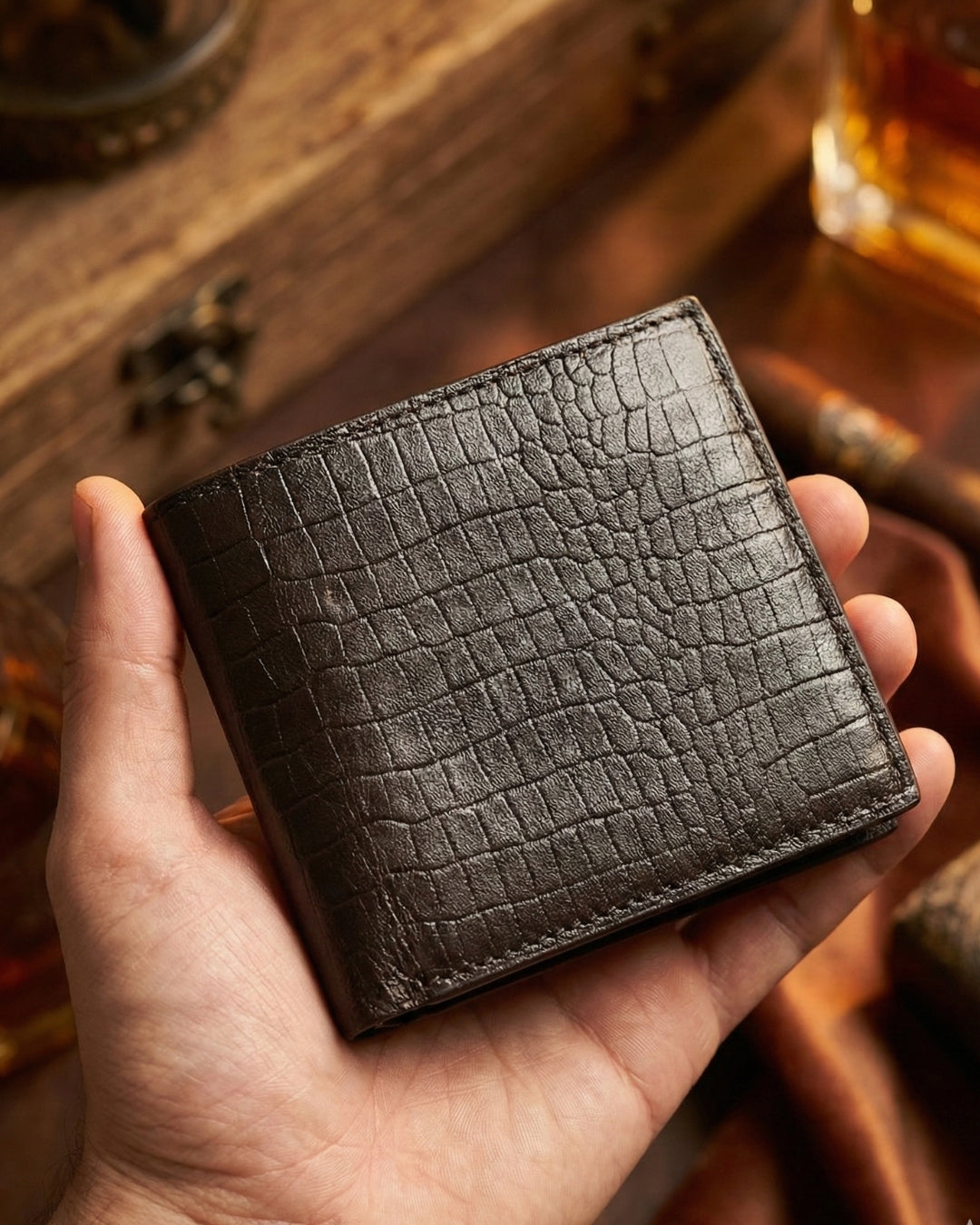 Leatheo Classic Textured Leather Wallet