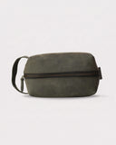 Leatheo Royal Leather Dopp Kit — Slate Grey