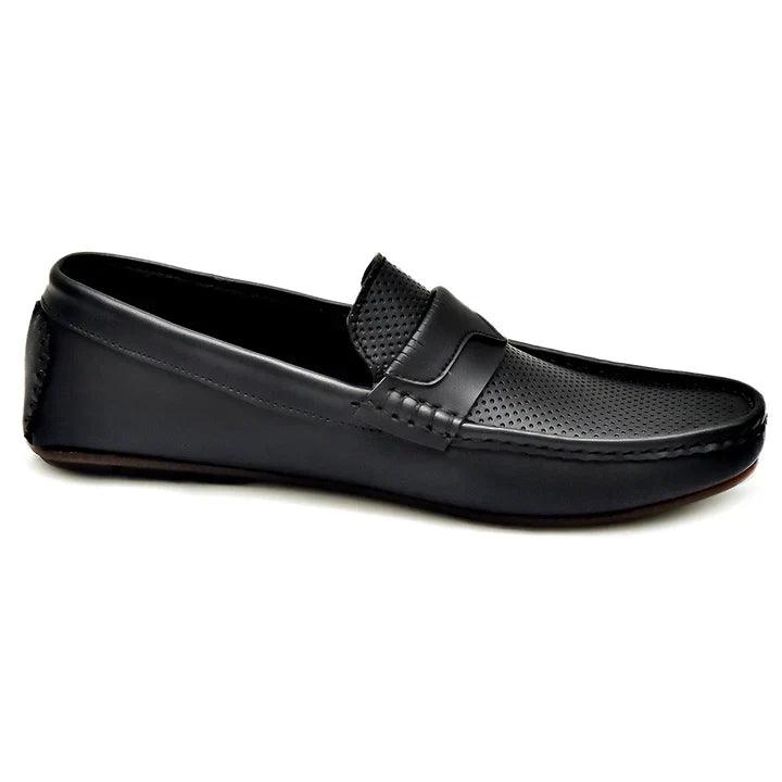 Black Scorpion Doted Loafer