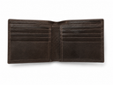 Business Leather Wallet Chocolate  - Leatheo