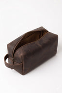 Leatheo Dopp Kit — Vintage Brown