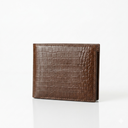 Leatheo Classic Textured Leather Wallet – Brown