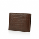 Leatheo Classic Textured Leather Wallet – Brown